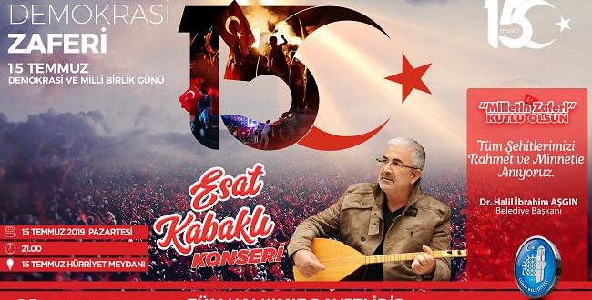 HÃRRİYET MEYDANINDA KABAKLI KONSERİ
