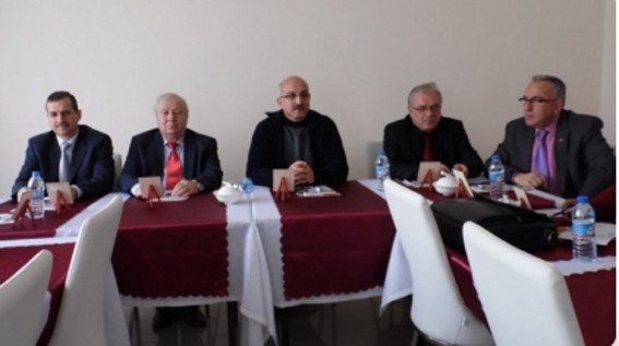 BÜYÜK, MÜDÜRLERLE İSTİŞARE YAPTI