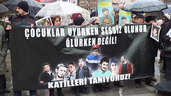 KESK’TEN BERKİN ELVAN PROTESTOSU