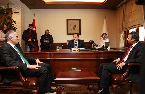 KÜLCÜ’DEN VALİ BAŞKÖY’E ZİYARET