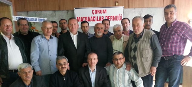 ÇORUM’DA MATBAACILAR DERNEĞİ KURULDU