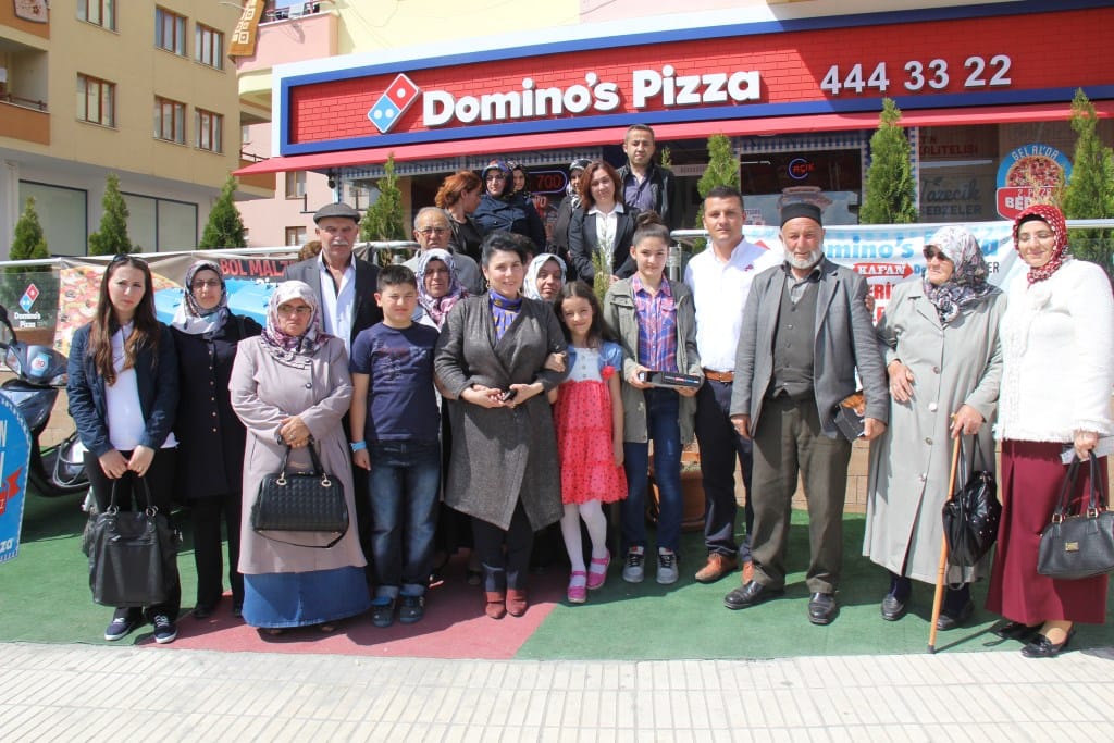 DOMİNOS’TAN ŞEHİT AİLELERİNE JEST