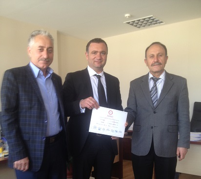 MHP BELEDİYE MECLİS ÜYESİ BEYAZ, MAZBATASINI ALDI