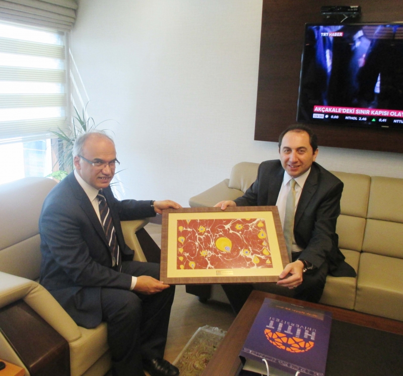 REKTÖR’DEN KYK GENEL MÜDÜRÜNE ZİYARET