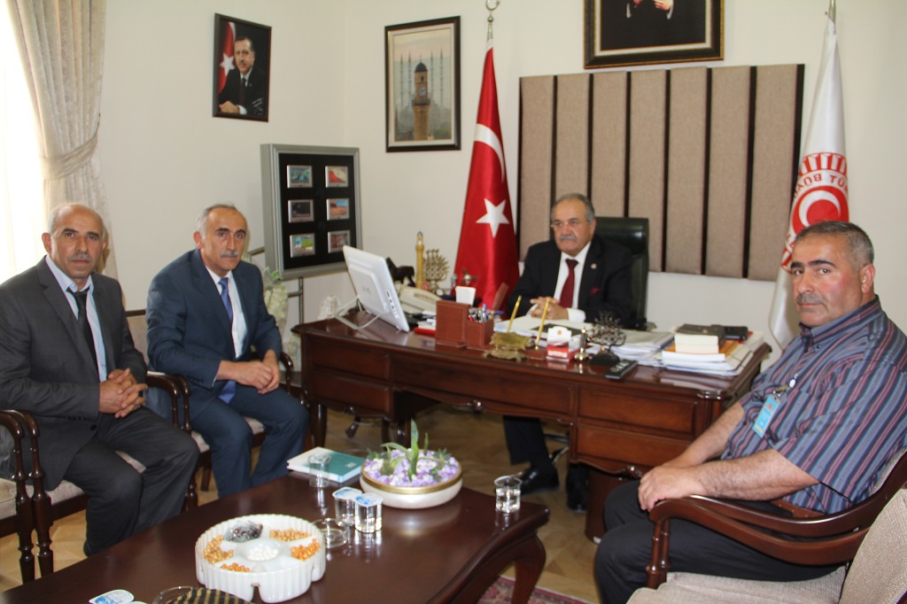 YALÇIN’DAN SALİM USLU’YA ZİYARET