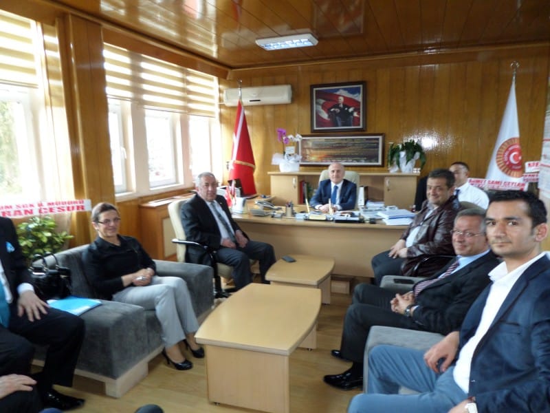 CHP’DEN KAYA’YA NEZAKET ZİYARETİ