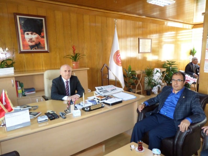 BAĞCI’DAN KAYA’YA KUTLAMA ZİYARETİ