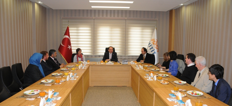 YABANCI UYRUKLU ÖĞRETİM GÖREVLİLERİ BİR ARAYA GELDİ