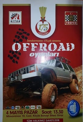 JANDARMA’NIN KURULUŞ YILDÖNÜMÜNE OFF-ROAD YARIŞLARI