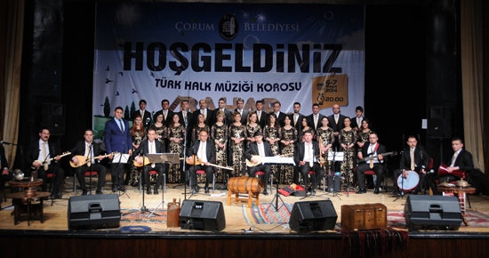 BELEDİYE THM KOROSUNDAN TÜRKÜ ZİYAFETİ