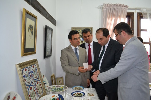 ÇATALKARA KÜLTÜR EVİNDE SERGİ AÇILDI