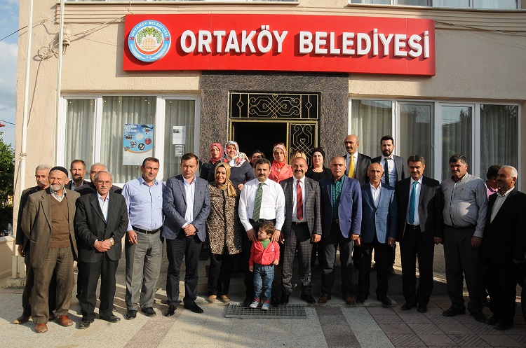 KÜLCÜ’DEN ORTAKÖY BELEDİYE BAŞKANI’NA ZİYARET