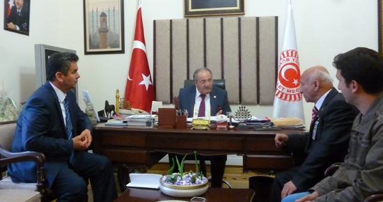 RECEP ÇATMA, USLU’YU ZİYARET ETTİ