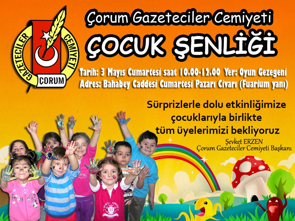 GAZETECİLER CEMİYETİNİN ‘ÇOCUK ŞENLİĞİ’ BUGÜN