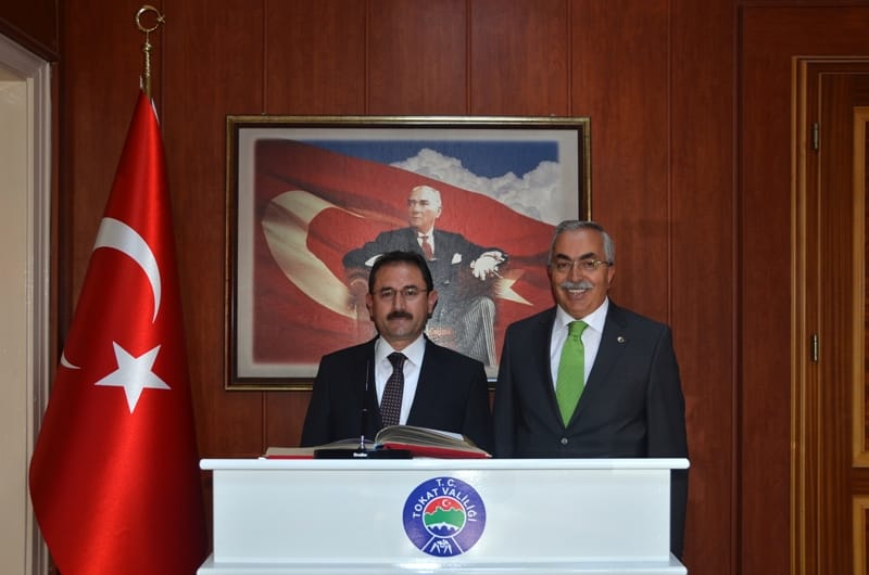 VALİ BAŞKÖY’DEN TOKAT VALİ’Sİ CEVDET CAN’A ZİYARET