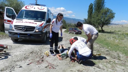 YİNE MOTOSİKLET, YİNE KAZA..!