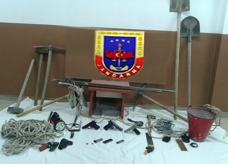 JANDARMADAN TARİHİ ESER KAÇAKÇILARINA DARBE