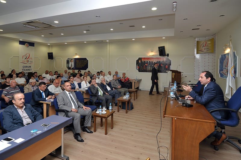 ÇORUMLU İŞ ADAMLARINA TEKNOKENT ANLATILDI