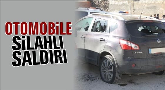 ÇORUM’DA OTOMOBİL KURŞUNLANDI