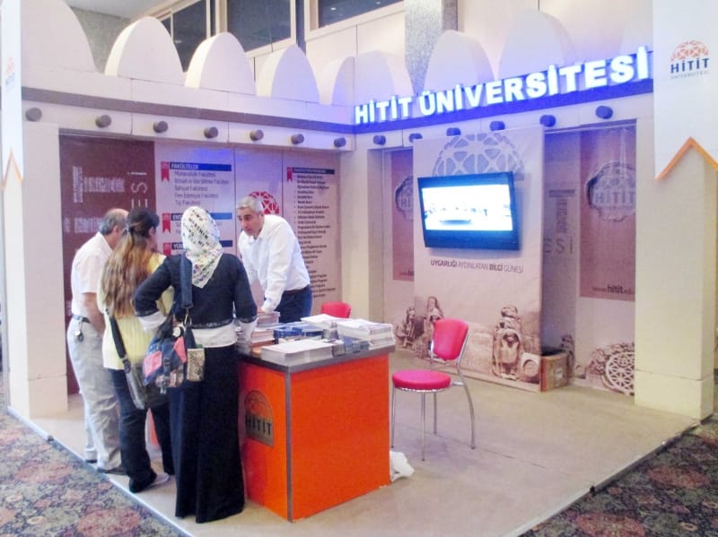 HİTİT ÜNİVERSİTESİ TERCİH FUARINA KATILDI