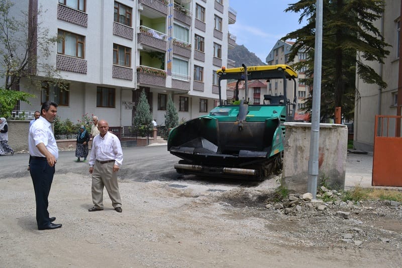 ÇATMA, YOL ÇALIŞMALARINI İNCELEDİ