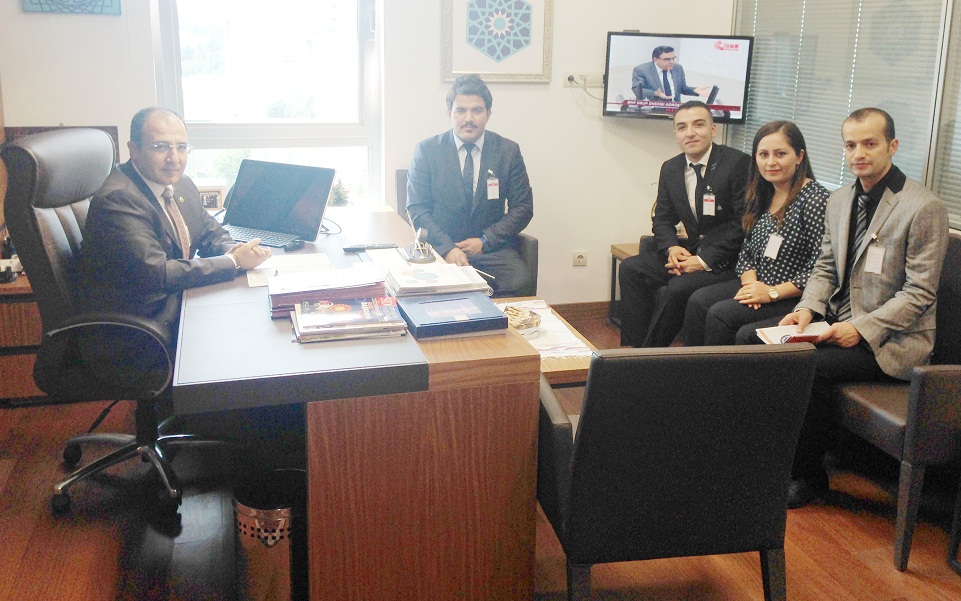 ACİL TIP TEKNİSYENLERİNDEN BAĞCI’YA ZİYARET