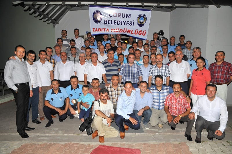ZABITA PERSONELİ İFTARDA BULUŞTU