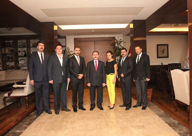 GENÇ MÜSİAD VALİ BAŞKÖY’Ü ZİYARET ETTİ