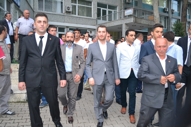 AK GENÇLERİN LİDERİ ÇORUM’U GEZDİ