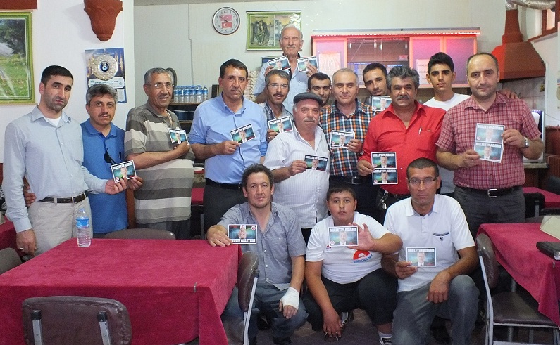 AK PARTİLİLER ERDOĞAN’A DESTEK İSTEDİ