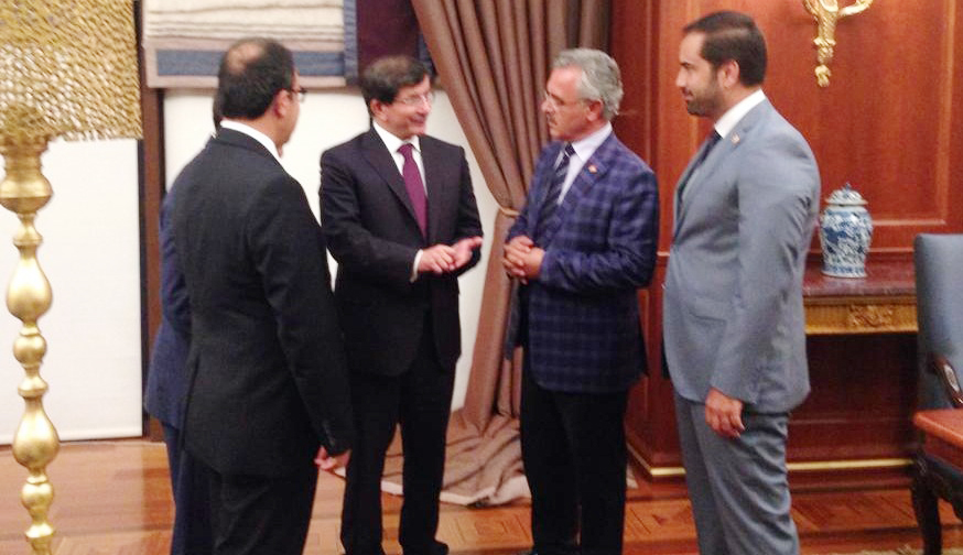 CAHİT BAĞCI’DAN DAVUTOĞLU’NA KUTLAMA