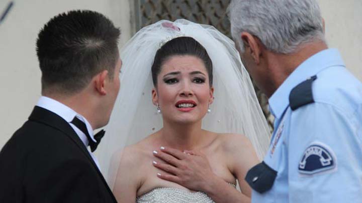 ÇORUM’DA GELİN VE DAMATLARA BÜYÜK ŞOK