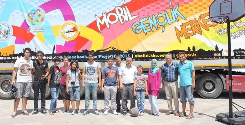 MOBİL GENÇLİK MERKEZİ TIR’I SUNGURLU’DA