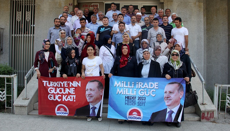 ERDOĞAN’A BİR BAĞIŞTA OSMANCIK’TAN