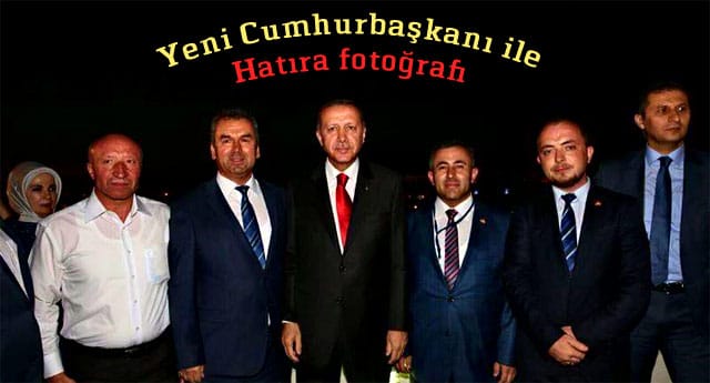 ÇORUM’DAN GELDİ, ERDOĞAN’I KUTLADI