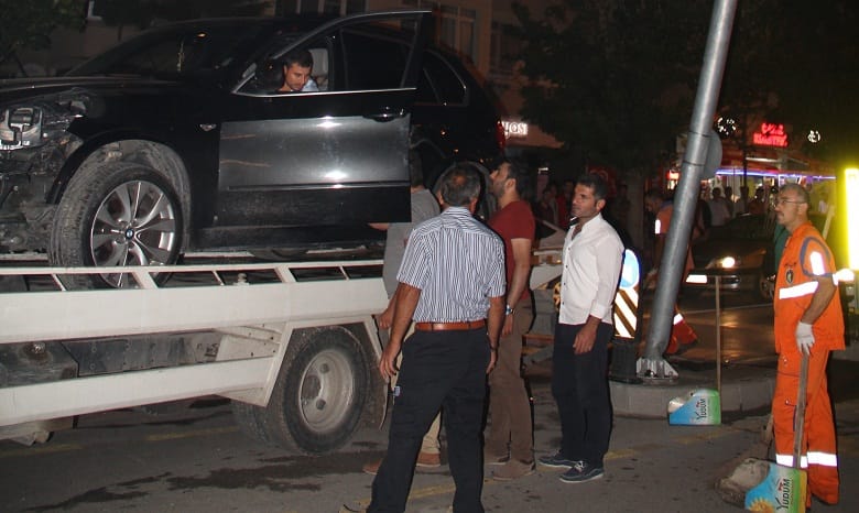 GAZİ CADDESİ’NDE KAMYON DEHŞETİ