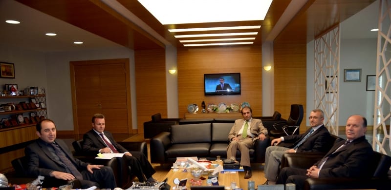 İL MÜFTÜLÜĞÜNDEN REKTÖRE ZİYARET