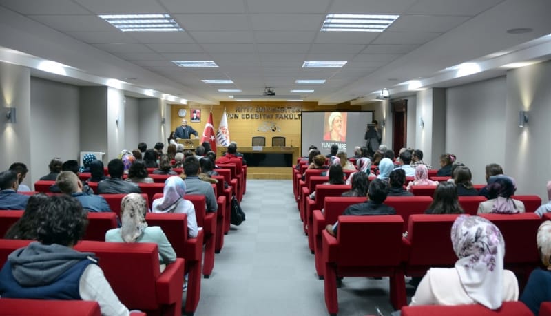 MEHMET TATLISU’DAN ÖĞRENCİLERE ŞİİR DİNLETİSİ