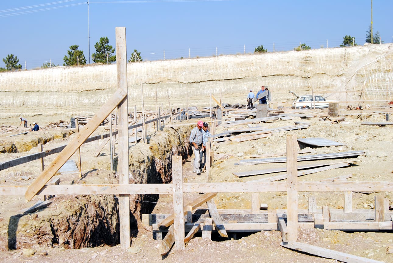 456 İŞYERİ İNŞA ÇALIŞMASI BAŞLADI