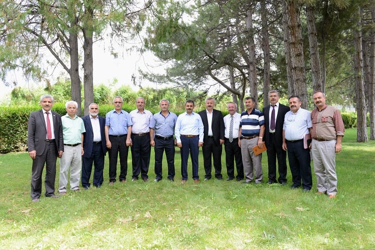 KÜLCÜ, MUHTARLARLA BİR ARAYA GELDİ