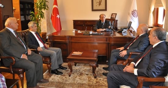 İL GENEL MECLİSİNDEN VALİ’YE ZİYARET