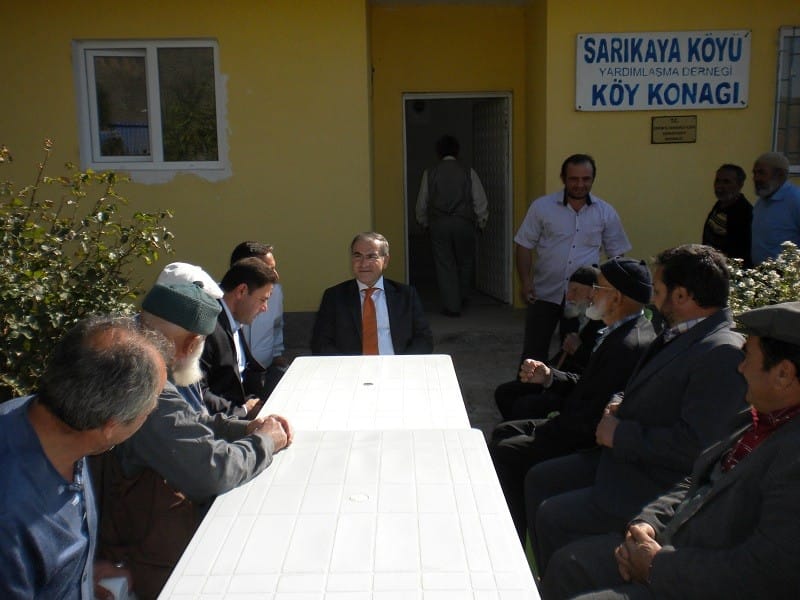 KAYMAKAM KÖY ZİYARETLERİNE DEVAM EDİYOR