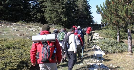 NİRVANA DOĞA SPORCULARI İSKİLİP’TE YÜRÜDÜLER