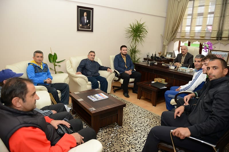ANTRENÖRLERDEN ZEKİ GÜL’E ZİYARET