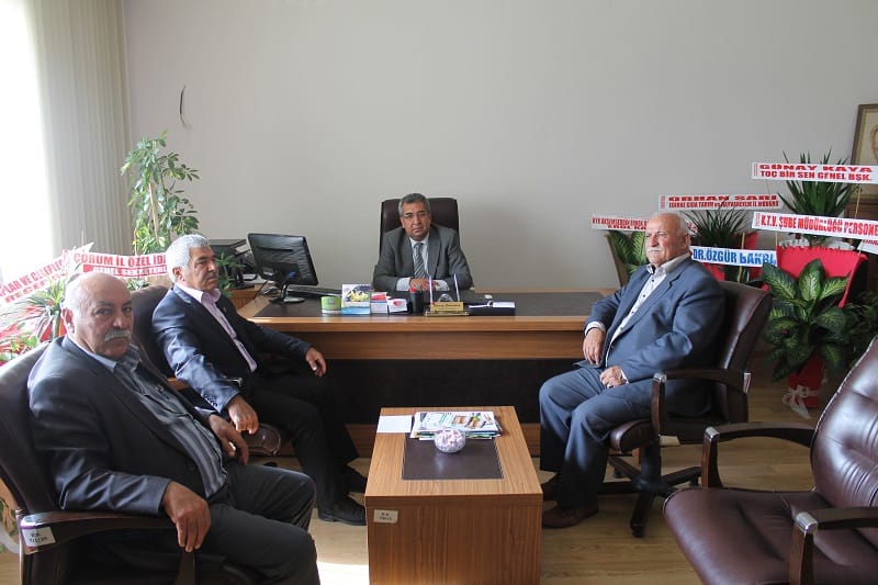 MECLİS ÜYELERİNDEN ŞAHİNBAŞ’A ZİYARET