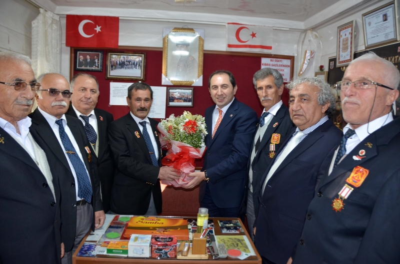 ALKAN’DAN GAZİLERE ZİYARET