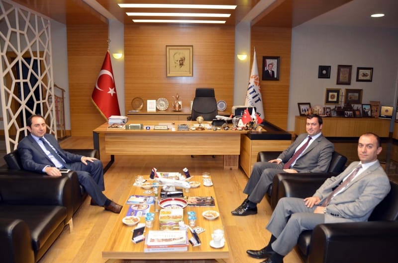 TAPU MÜDÜRLERİNDEN REKTÖR’E ZİYARET