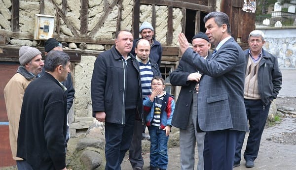 BAŞKAN, DEVAM EDEN ÇALIŞMALARI ANLATTI