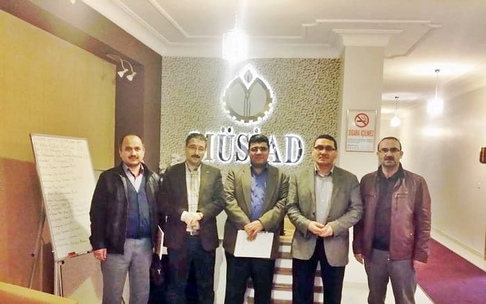 SERDAROĞLU’NDAN ÇORUM MÜSİAD’A ZİYARET