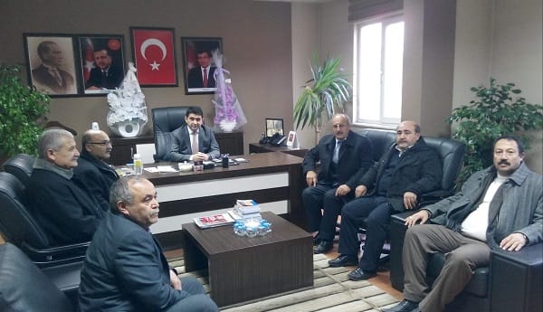 ŞEHİT AİLELERİ DERNEĞİNDEN ANAÇ’A ZİYARET